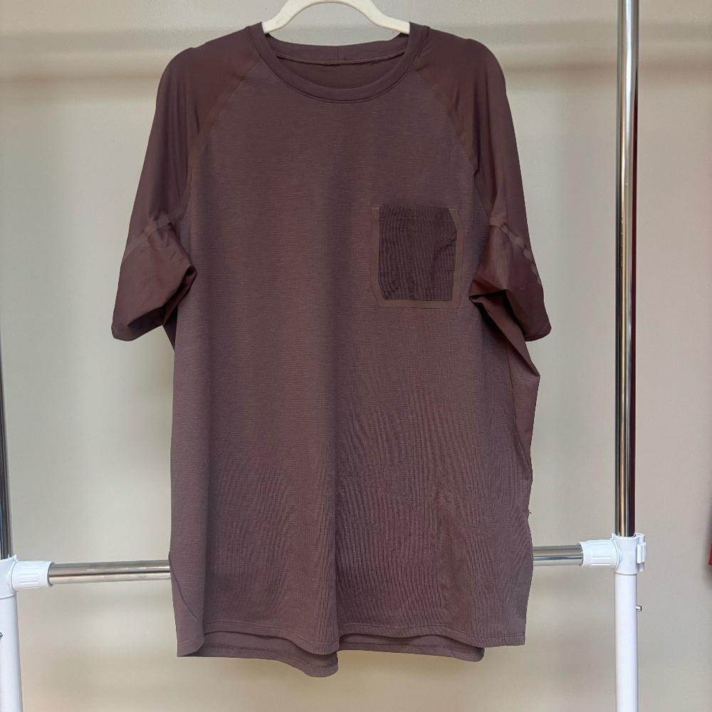 Lululemon Ventilated Hiking Short Sleeve T-Shirt XL